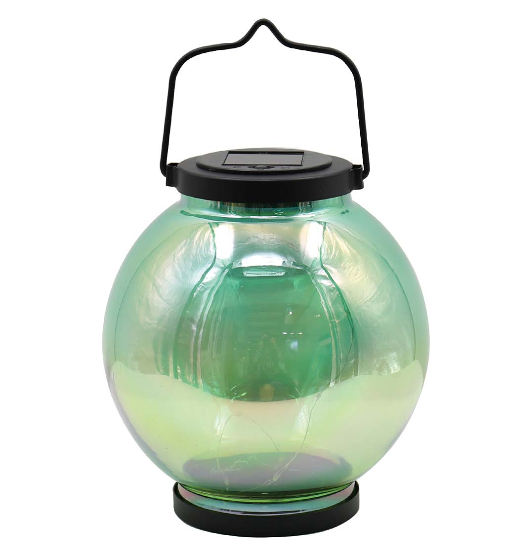 Round Iridescent Ombre Lantern