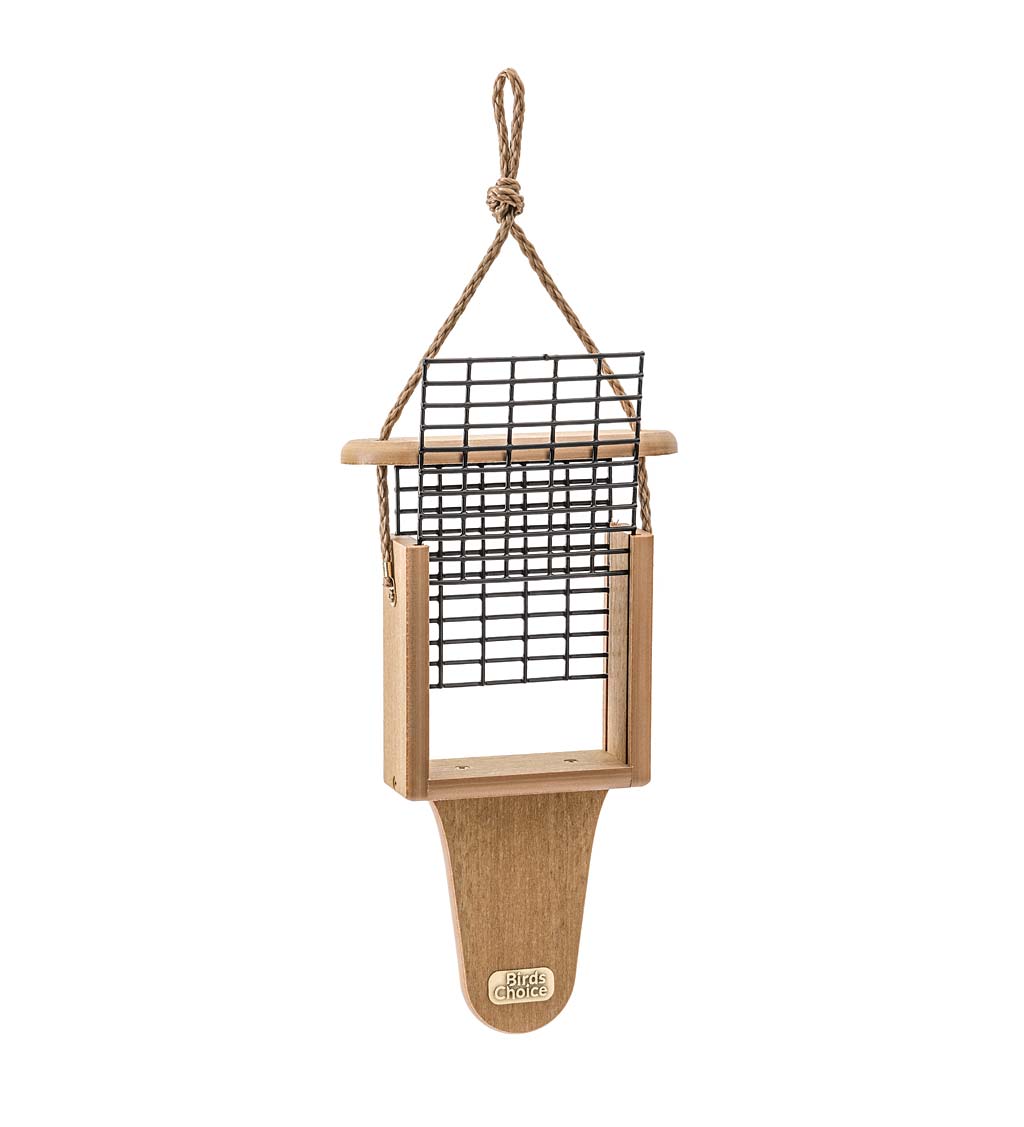 Recycled Poly-Lumber Single Cake Suet Feeder