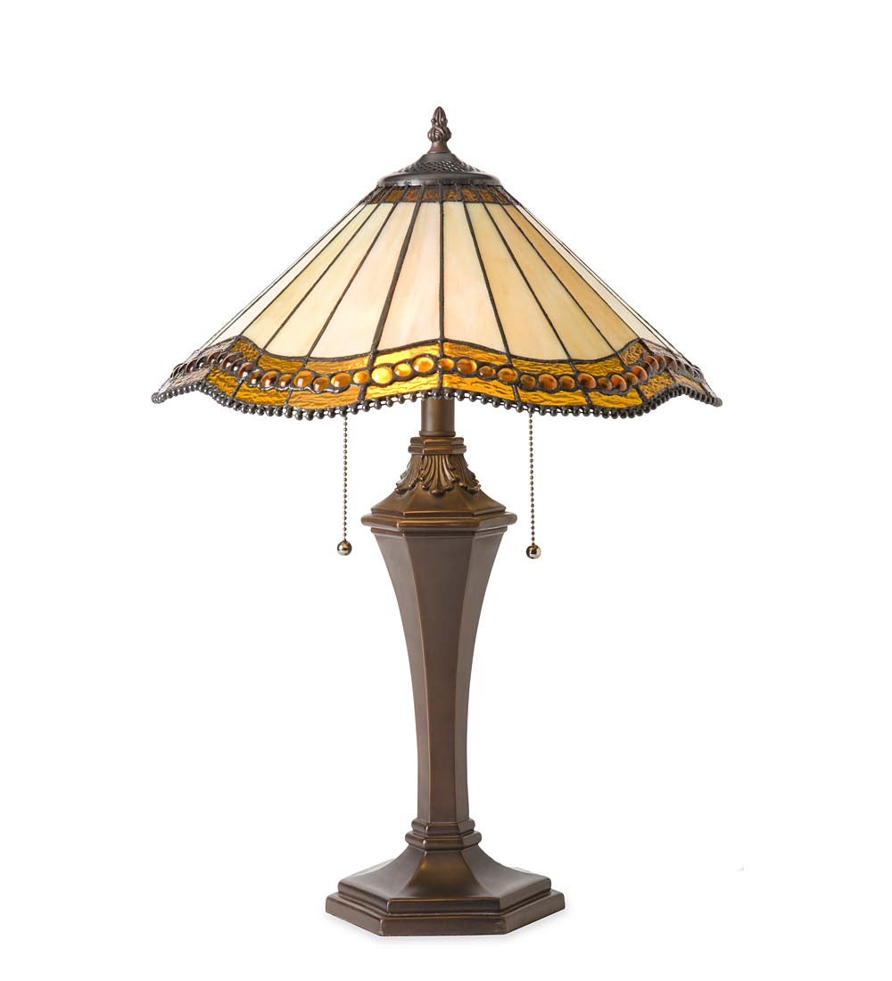 Oak Park Tiffany-Style Table Lamp