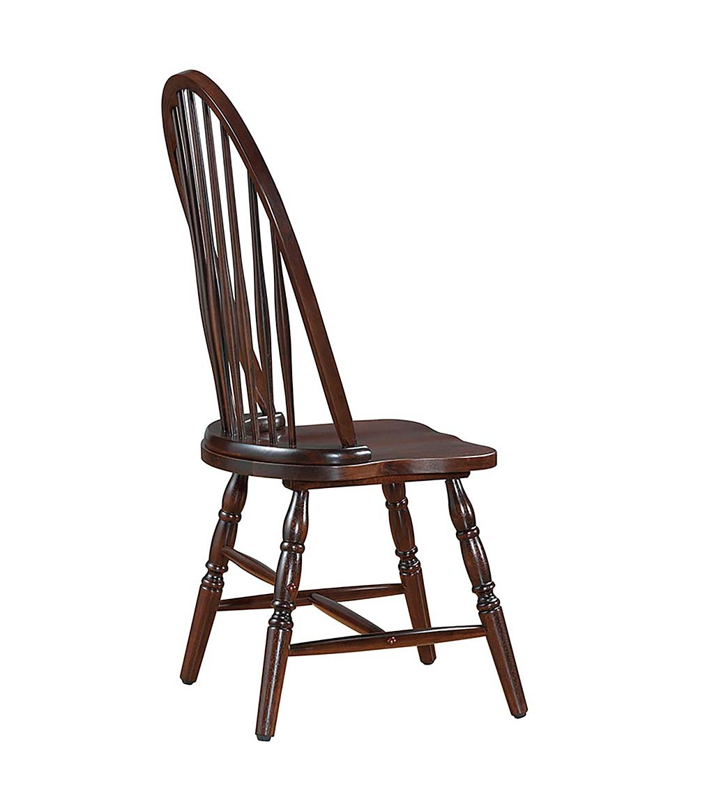 Traditional Hardwood Windsor Back Chair