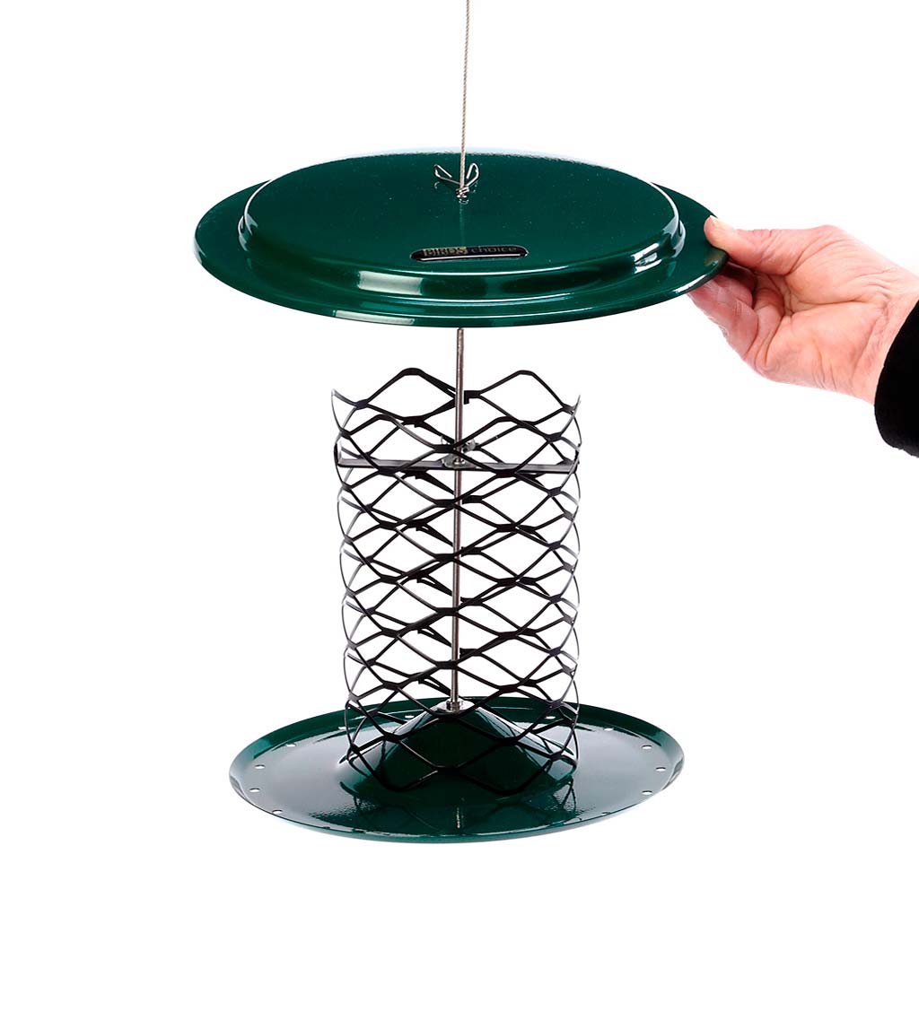 Metal Mesh Whole Peanut in Shell Bird Feeder