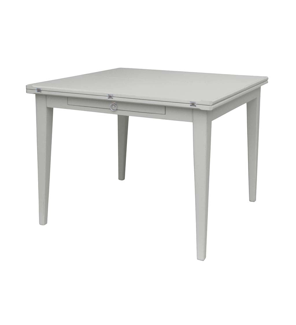 Laurel Ridge Farmhouse Collection Shelby Table with Fold-Out Leaves