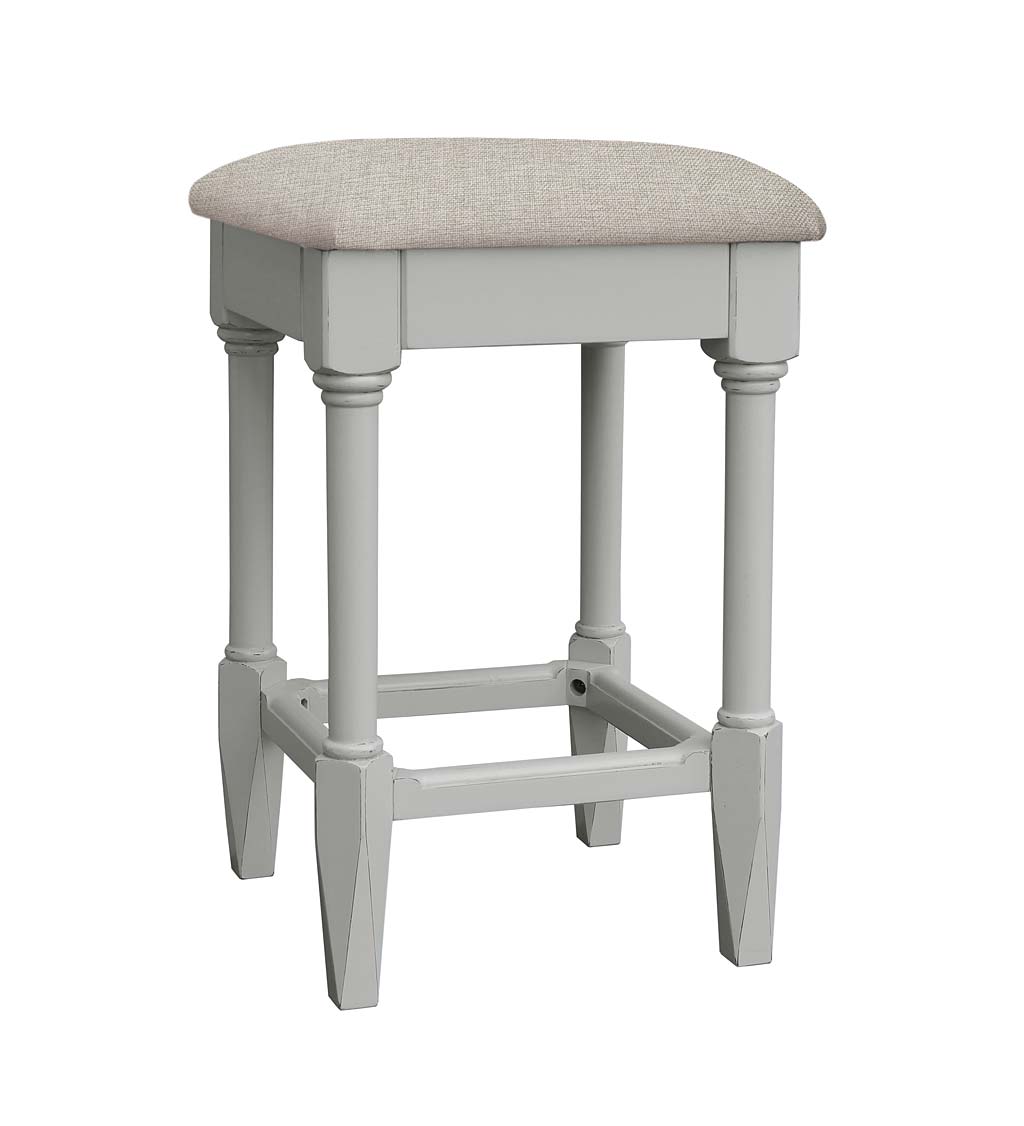 Laurel Ridge Farmhouse Collection Shelby Backless Counter Stool