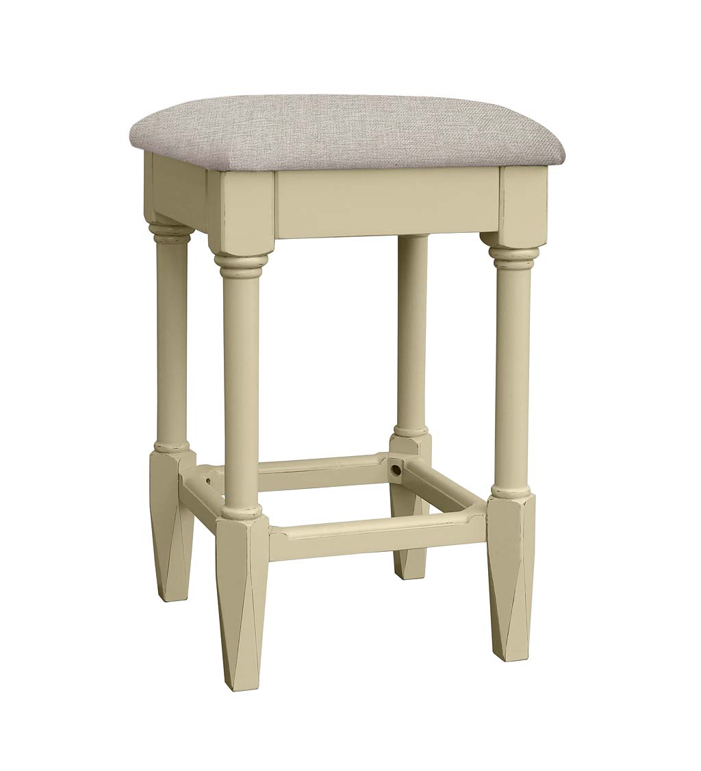 Laurel Ridge Farmhouse Collection Shelby Backless Counter and Bar Stools