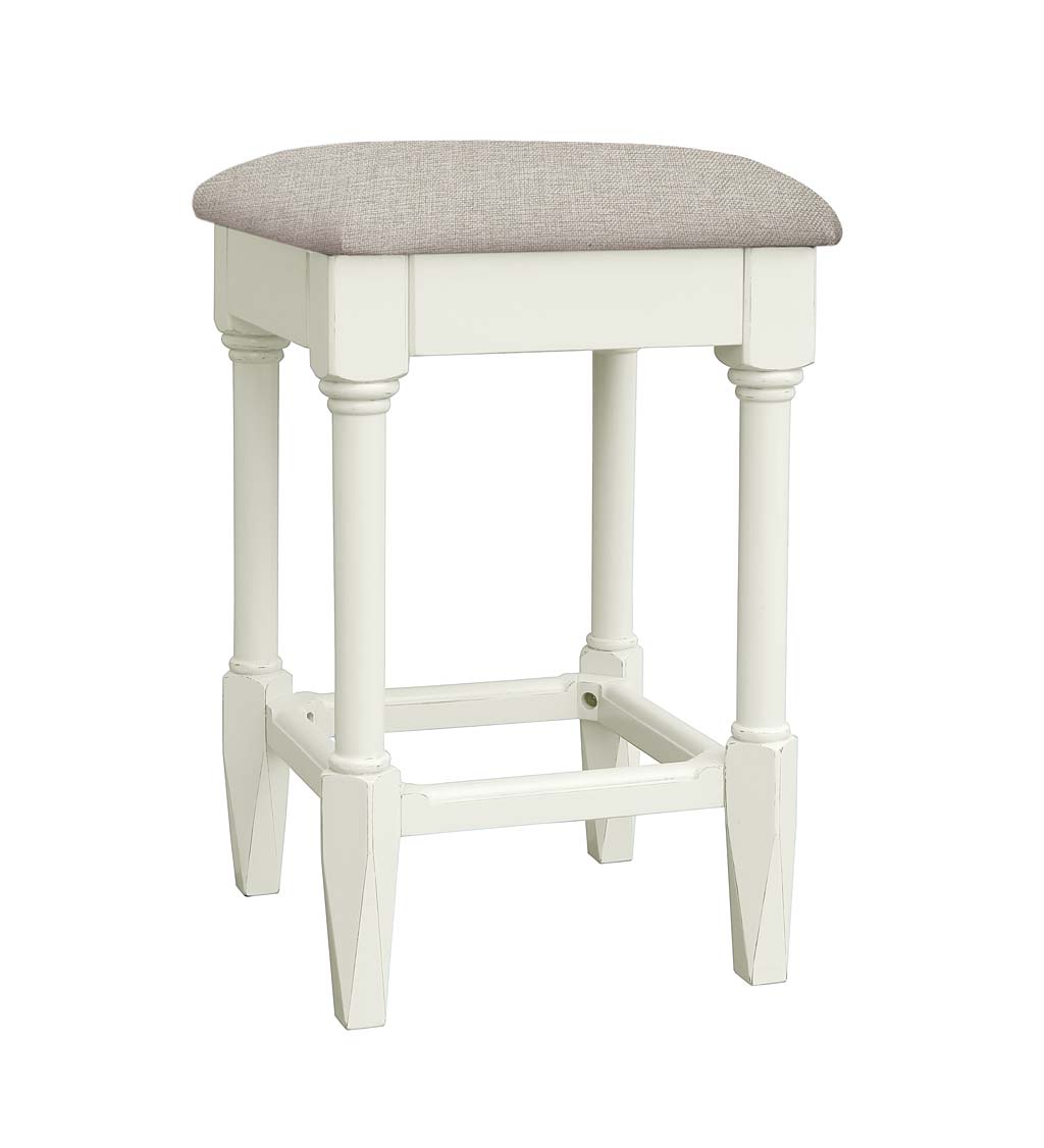 Laurel Ridge Farmhouse Collection Shelby Backless Counter Stool