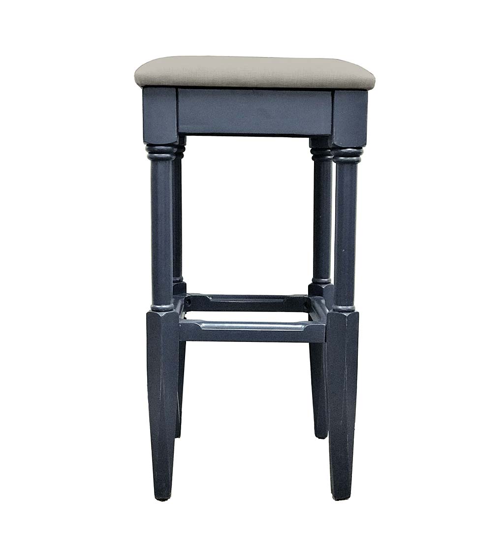 Laurel Ridge Farmhouse Collection Shelby Backless Counter and Bar Stools