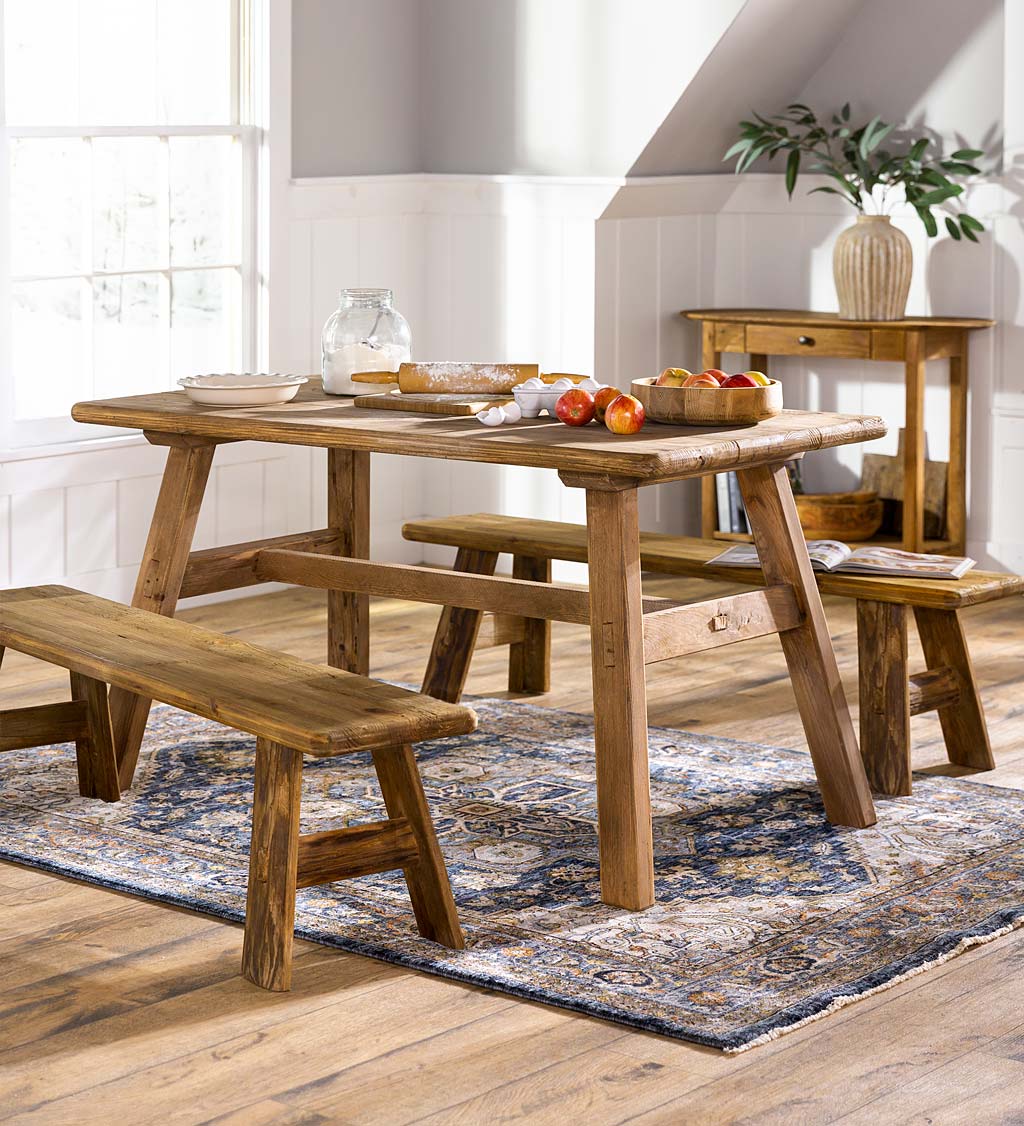 Rowan Ridge Reclaimed Wood Dining Set