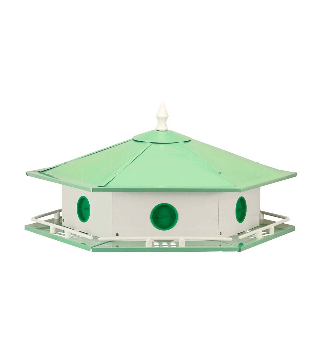 6 Room Aluminum Purple Martin House