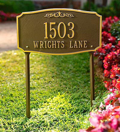 Scarborough Address Plaques