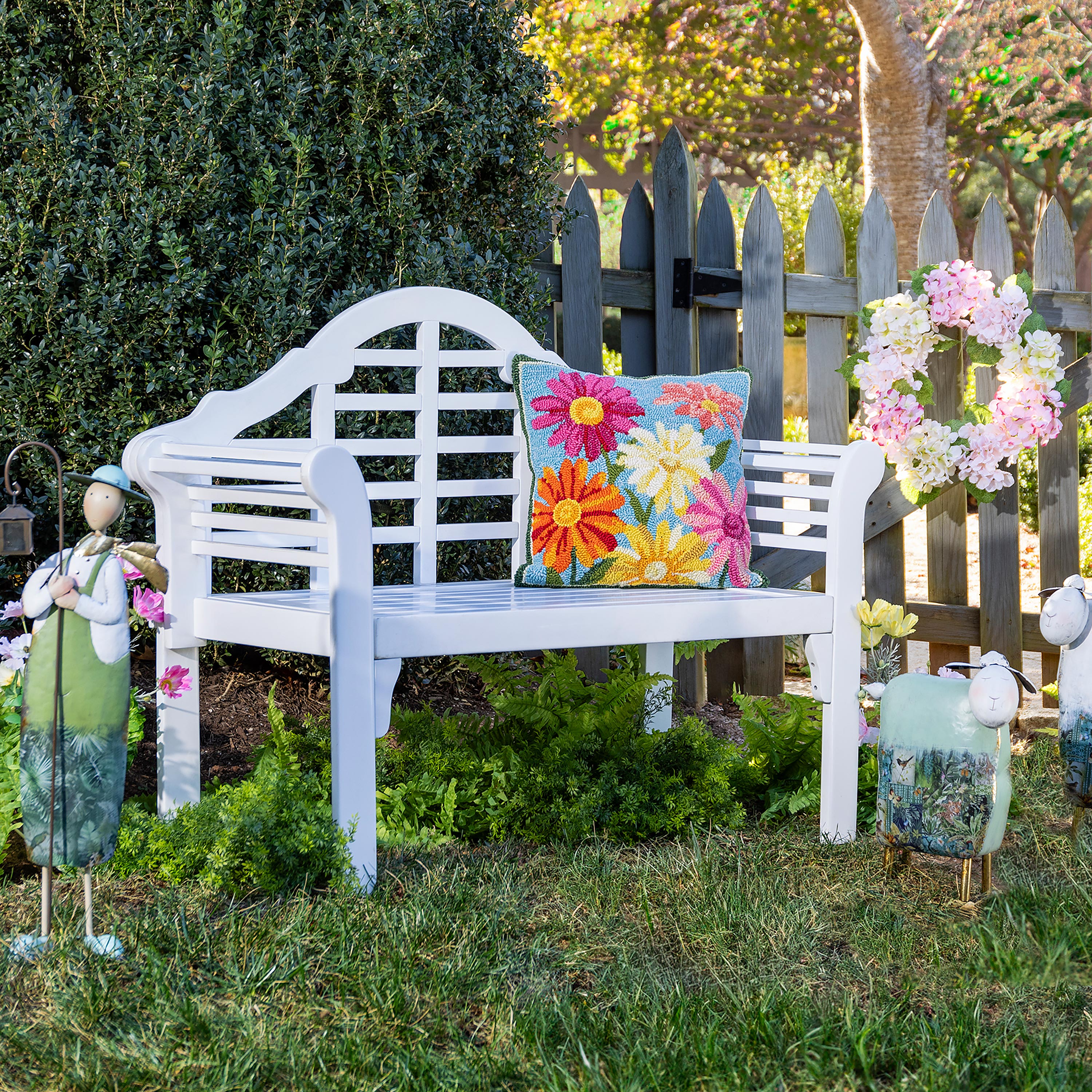 Lutyens Wood Garden Bench