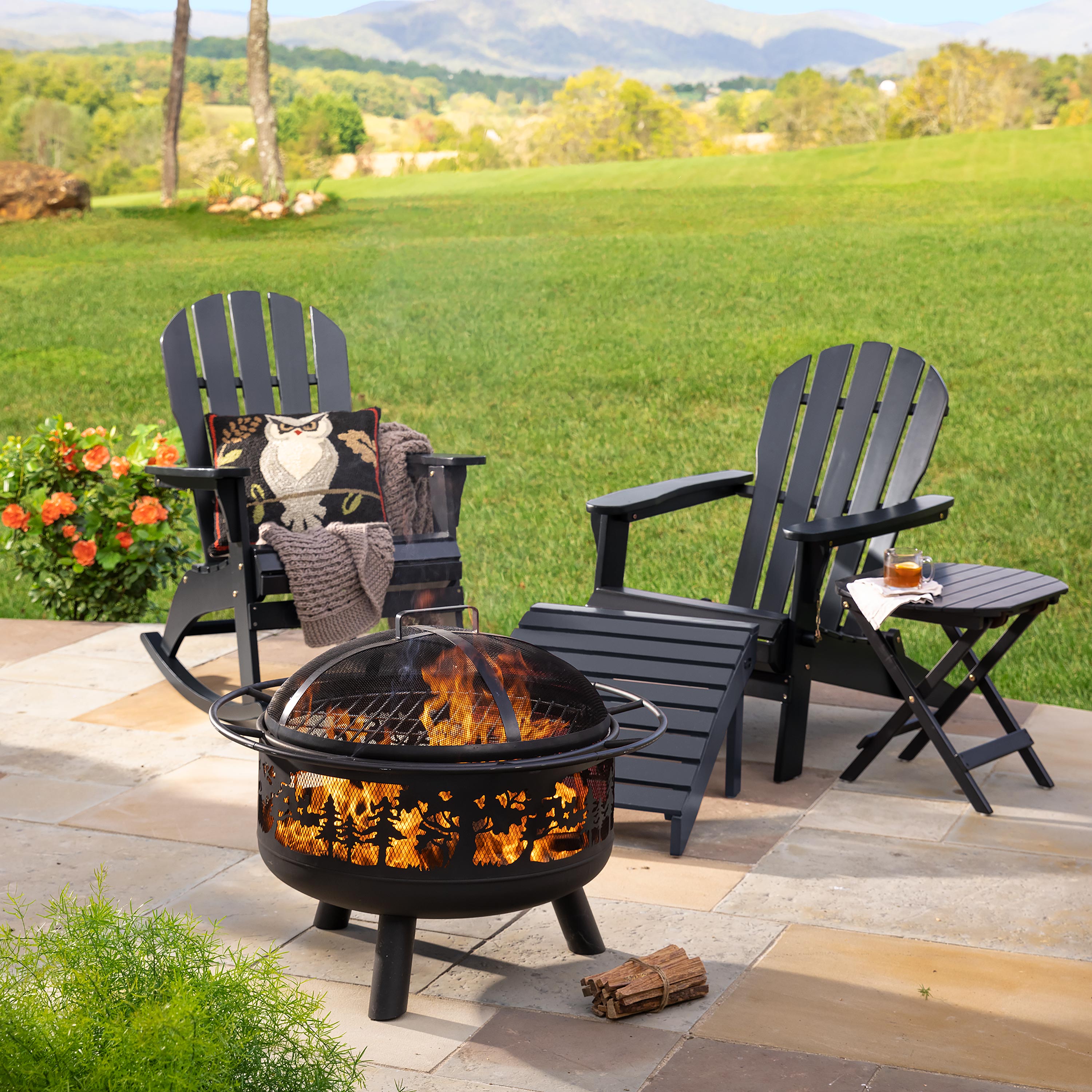 Timberline Wood-Burning Fire Pit