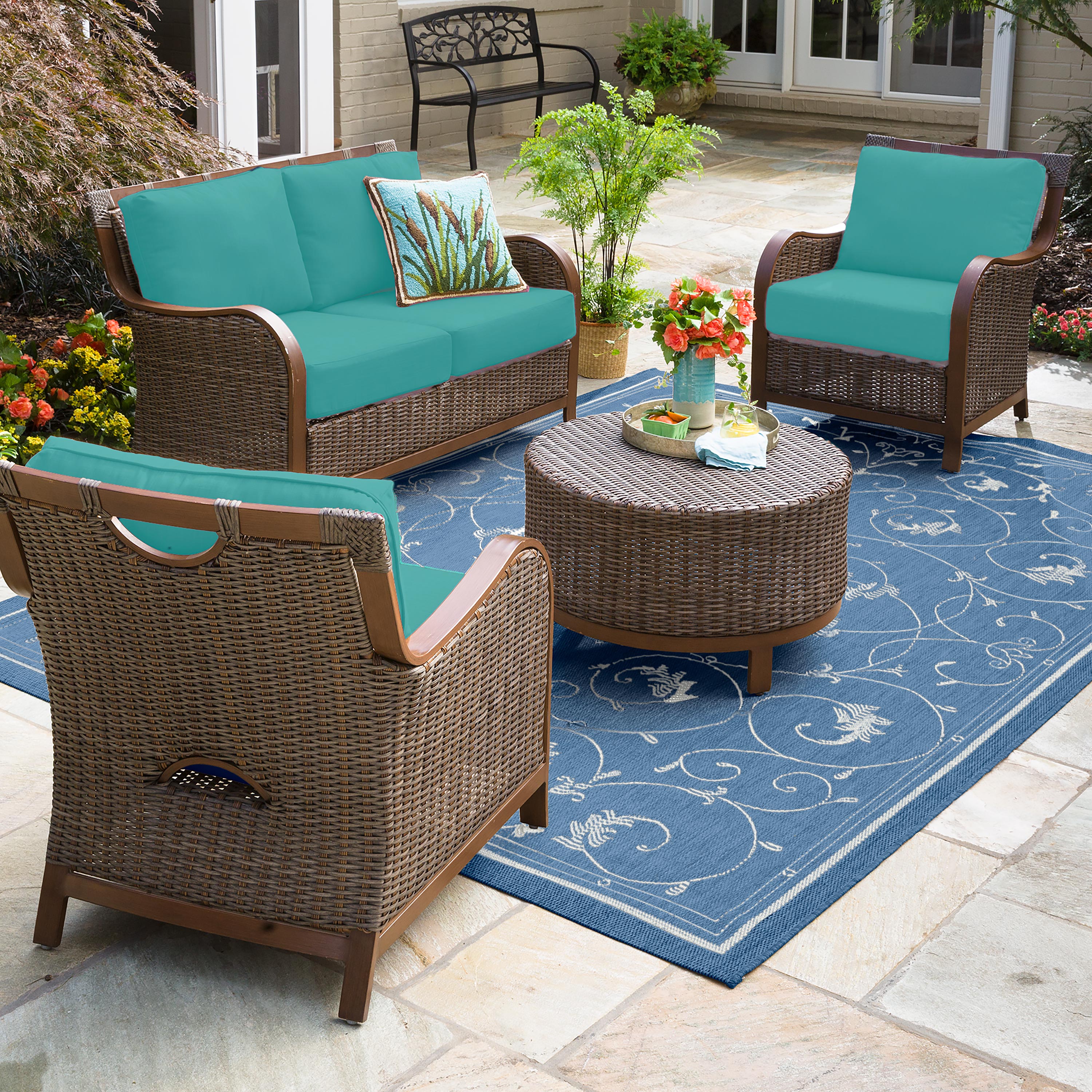 Urbanna Premium Wicker Collection with Luxury Cushions
