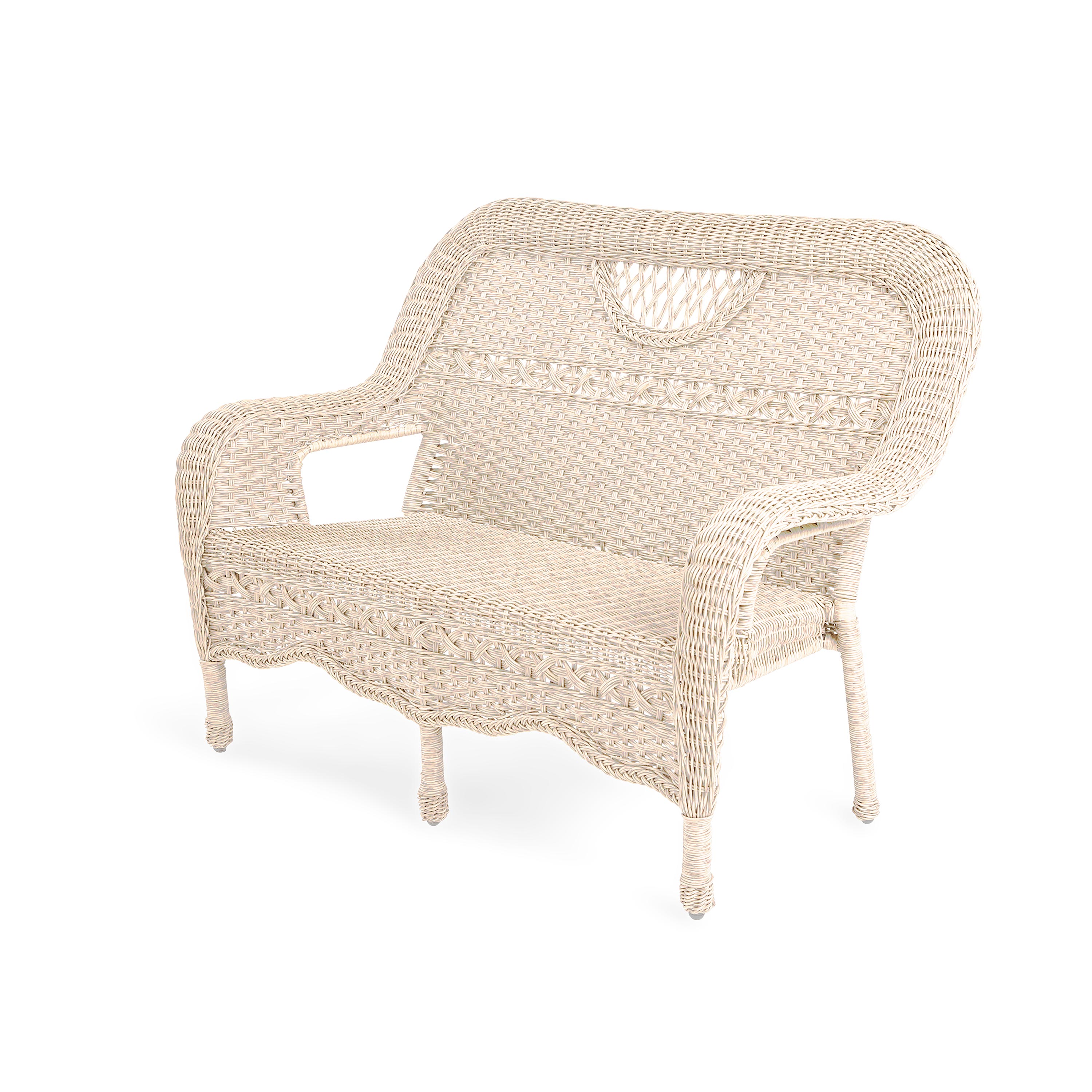 Prospect Hill Wicker Settee