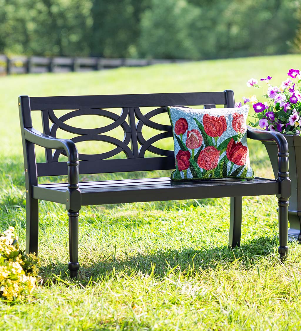 Hampton Eucalyptus Wood Garden Bench