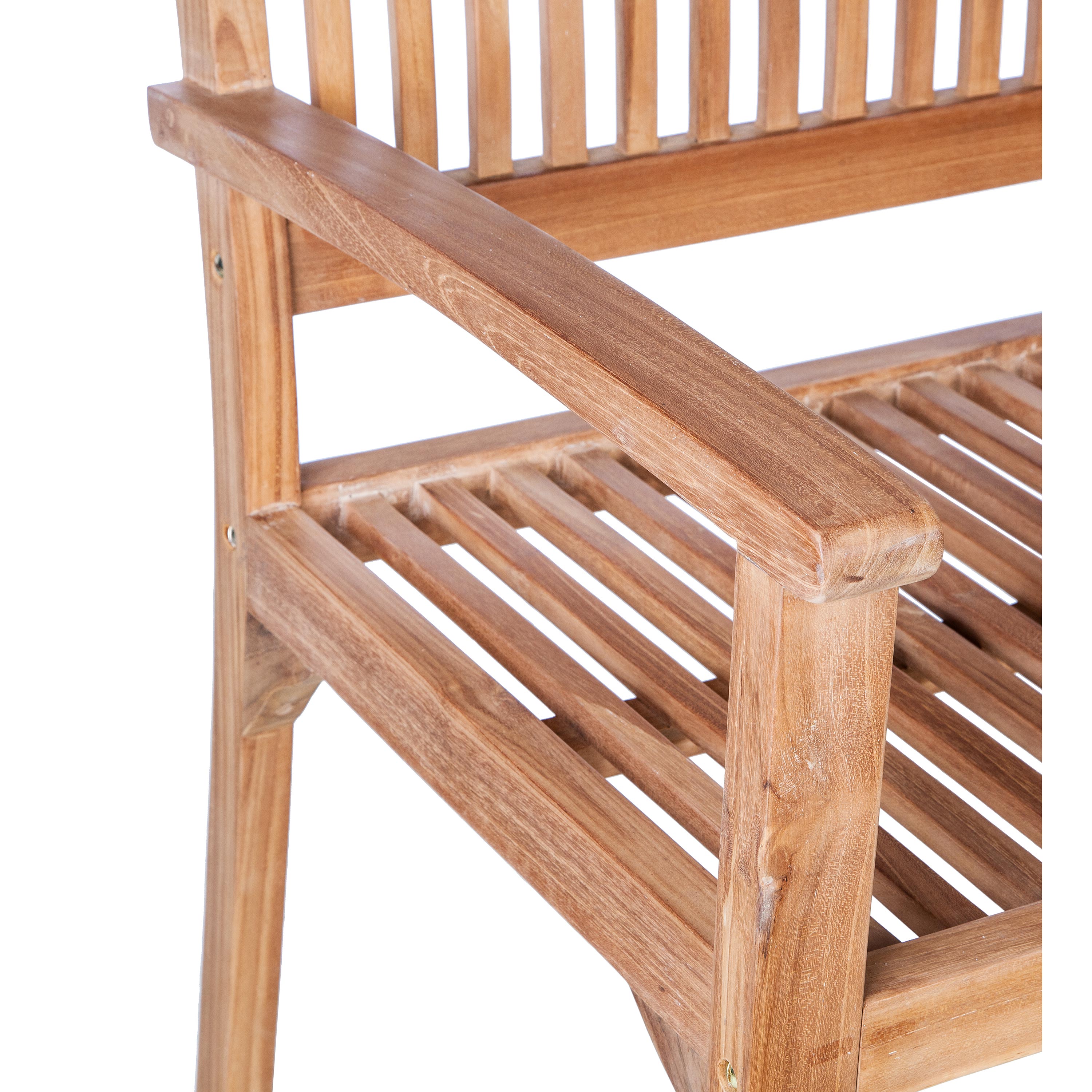 Teak Seating Set, 4-Piece