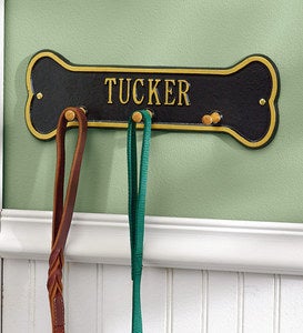 Personalized Leash Holder