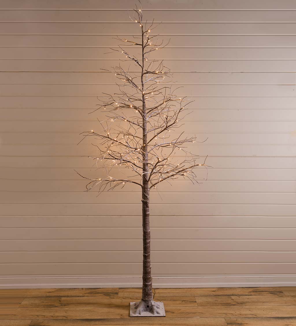 Indoor/Outdoor Snowy Lighted Tree