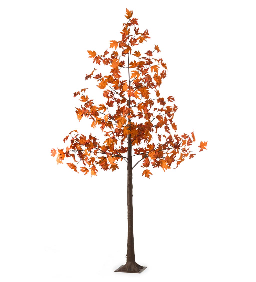 Indoor/Outdoor Electric Lighted Maple Tree, 8'H with 168 Lights