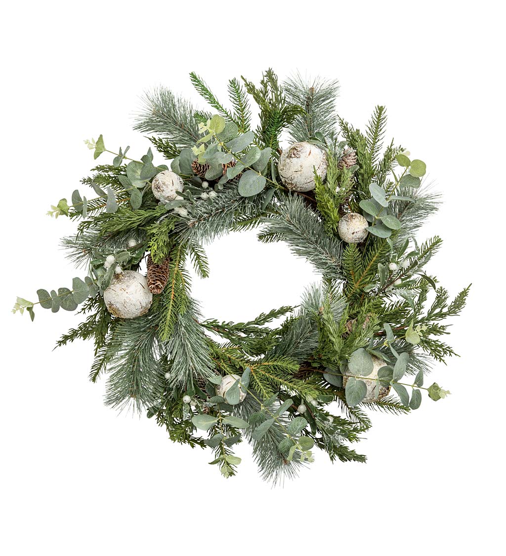 Belle Meade Snow-Kissed Holiday Greenery