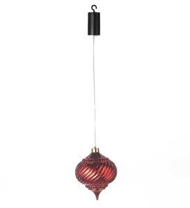 Indoor/Outdoor Shatterproof Holiday Lighted Hanging Ornament