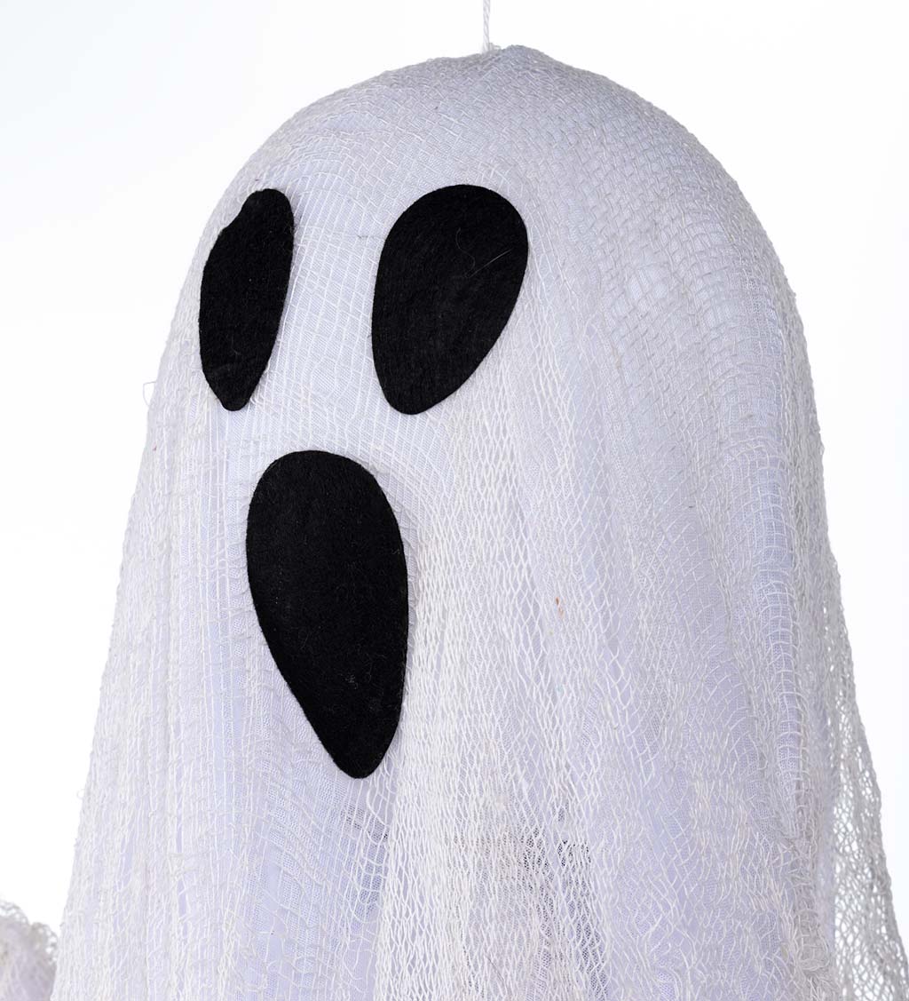 Hanging Ghost With Color-Changing Lights