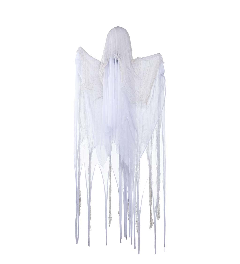 Hanging Ghost With Color-Changing Lights