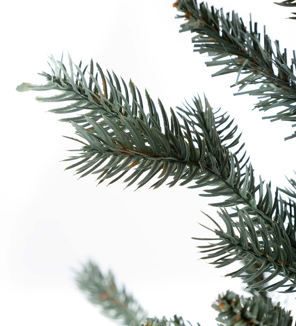 Shimmering Misty Pine Christmas Trees