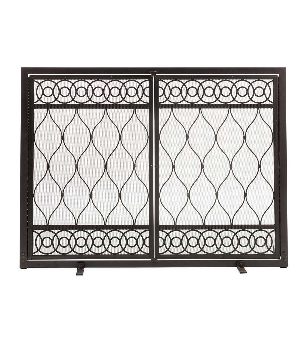 East Bay Fireplace Screen with Doors