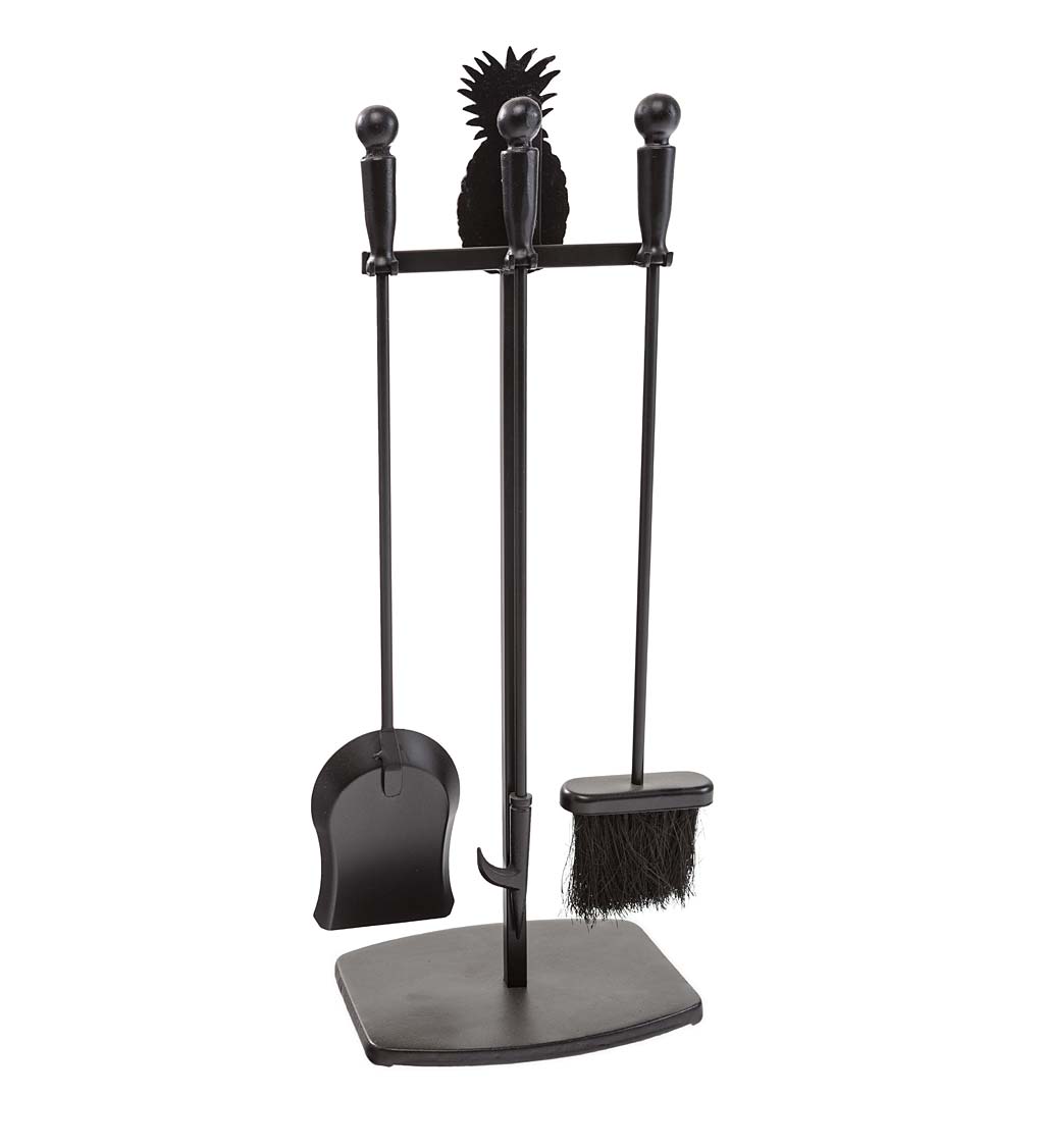 First Colony Pineapple Fireplace Tool Set