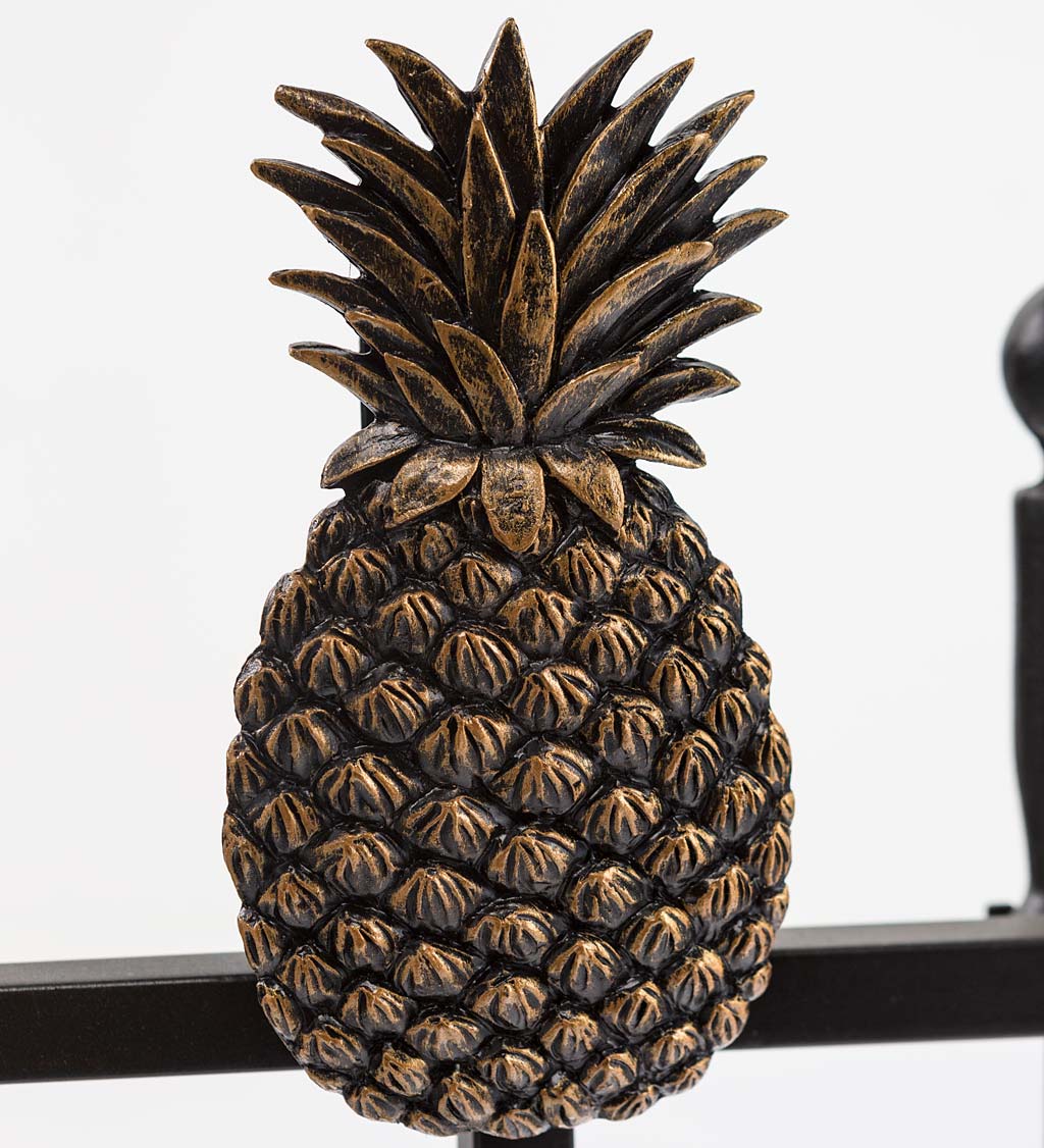 First Colony Pineapple Fireplace Tool Set