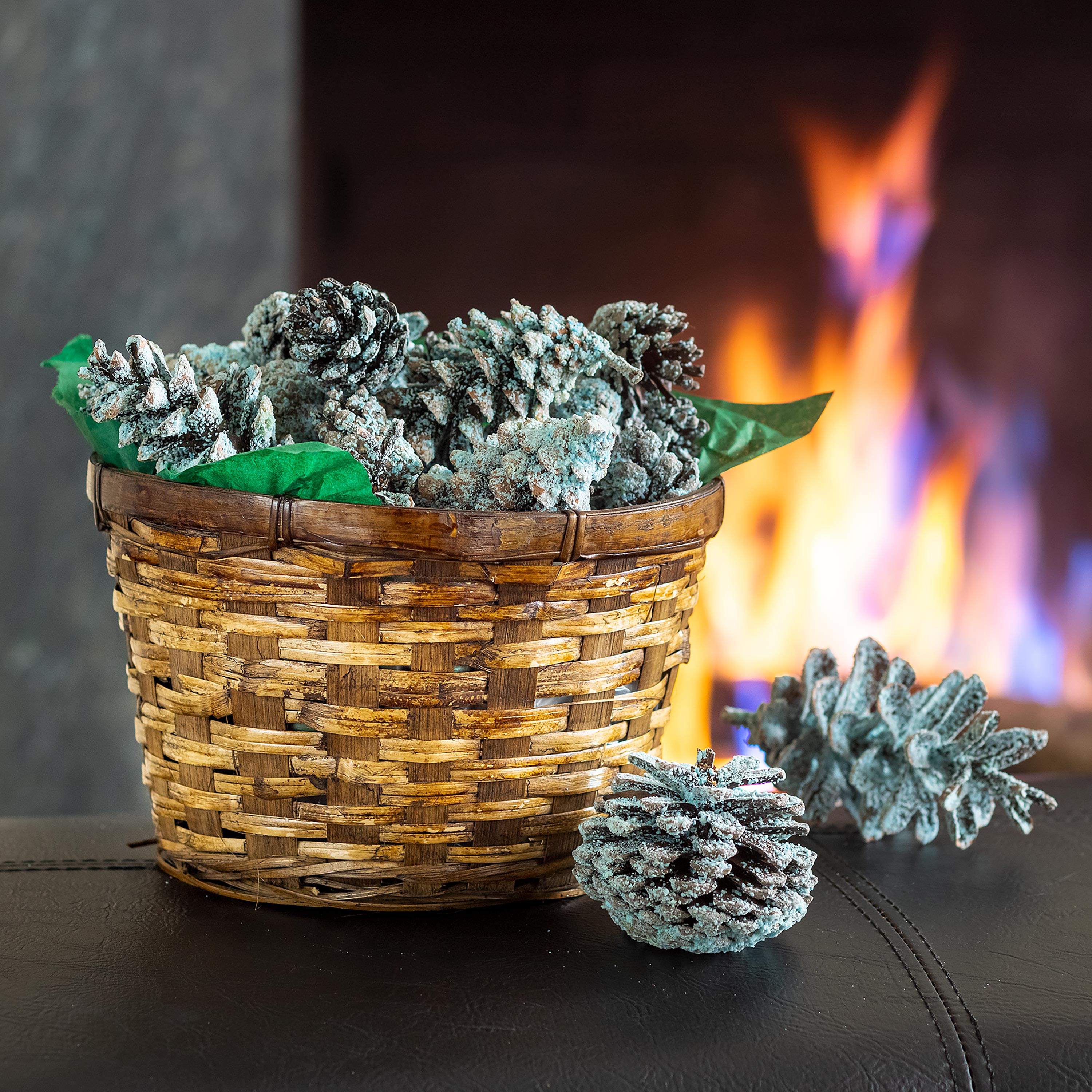 Color-Changing Fireplace Color Cones