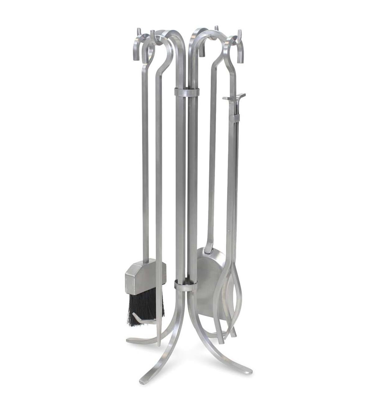 5-Piece Stainless Steel Newport Fireplace Tool Set