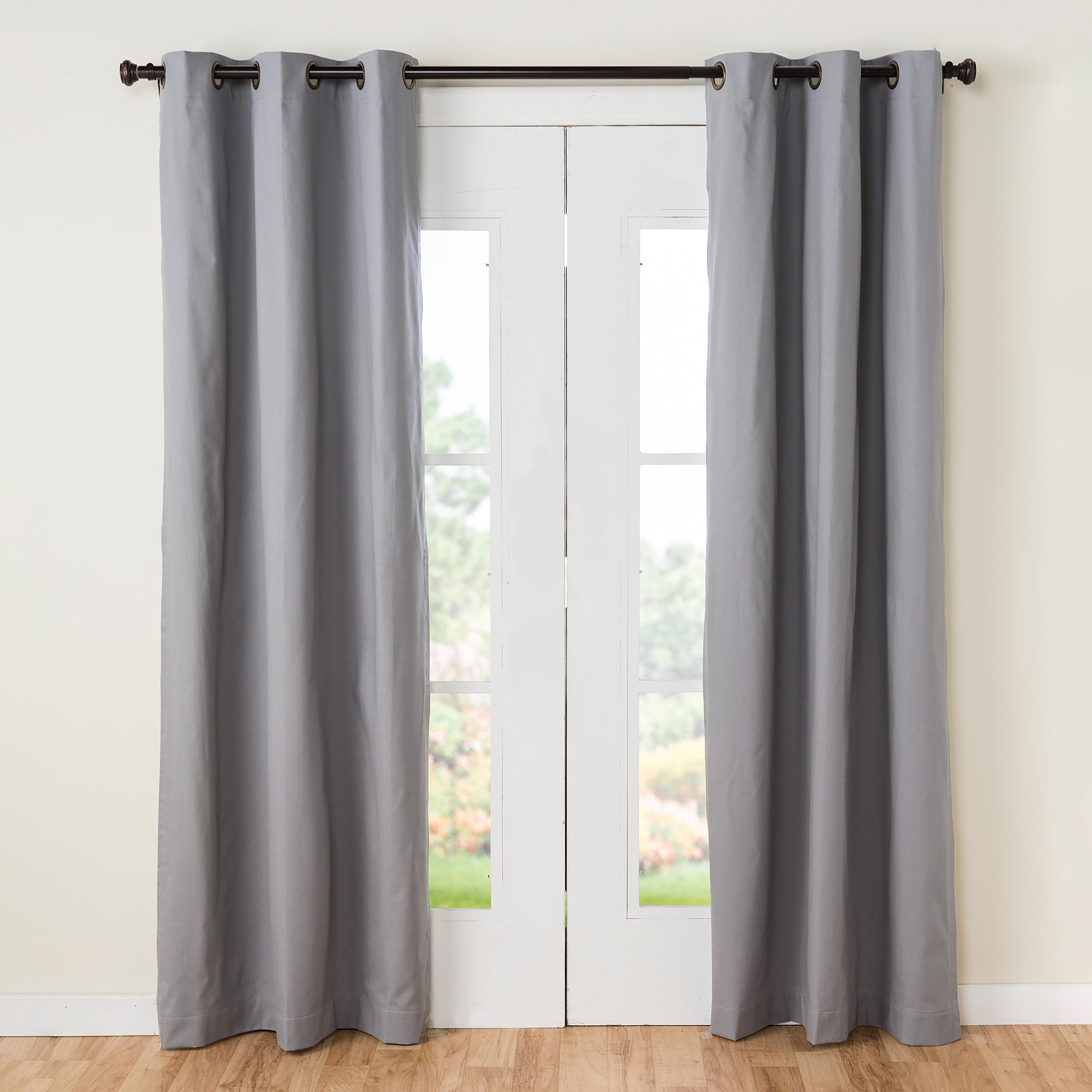 Thermalogic Energy Efficient Insulated Solid Grommet-Top Curtains