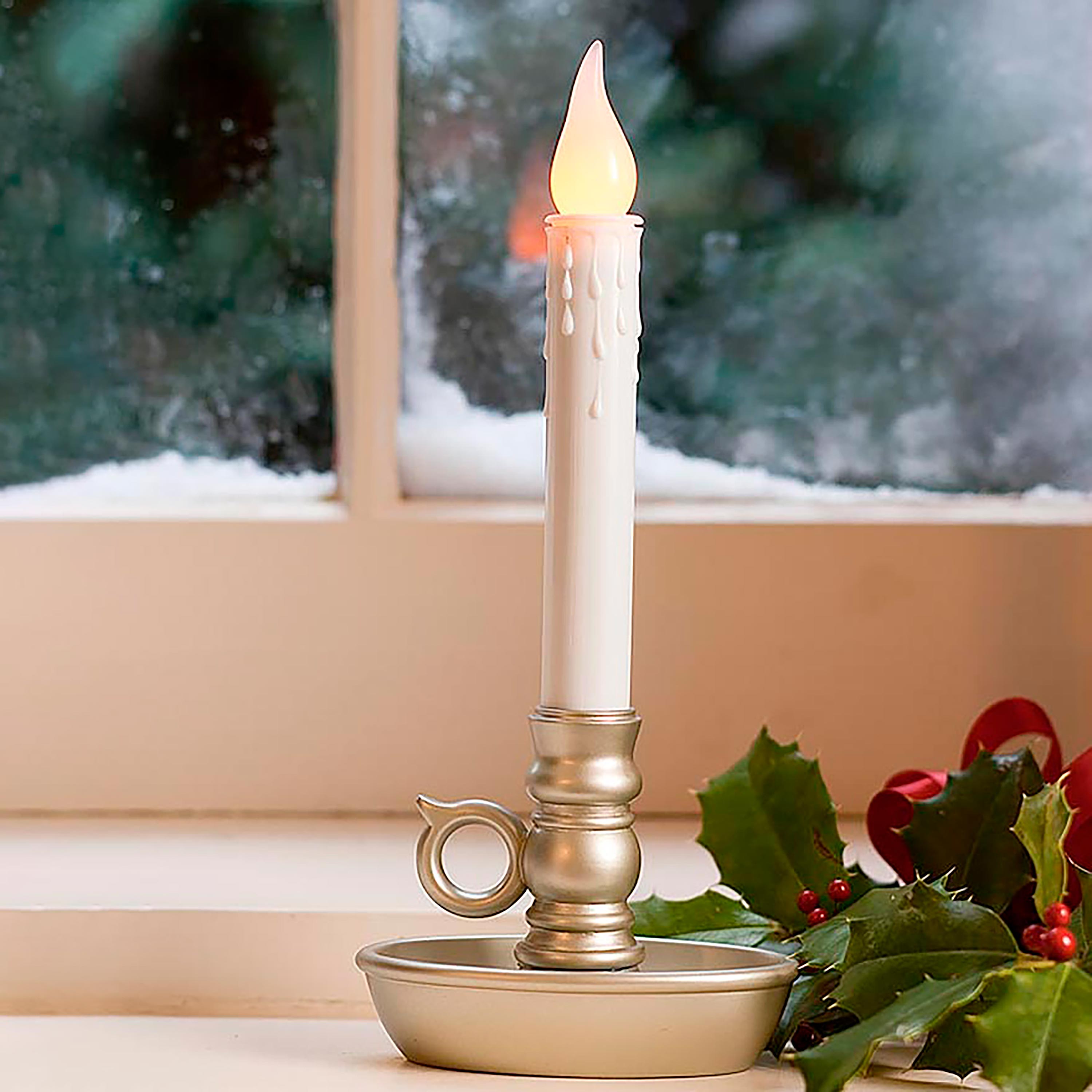 Battery-Operated Colonial Window Candles