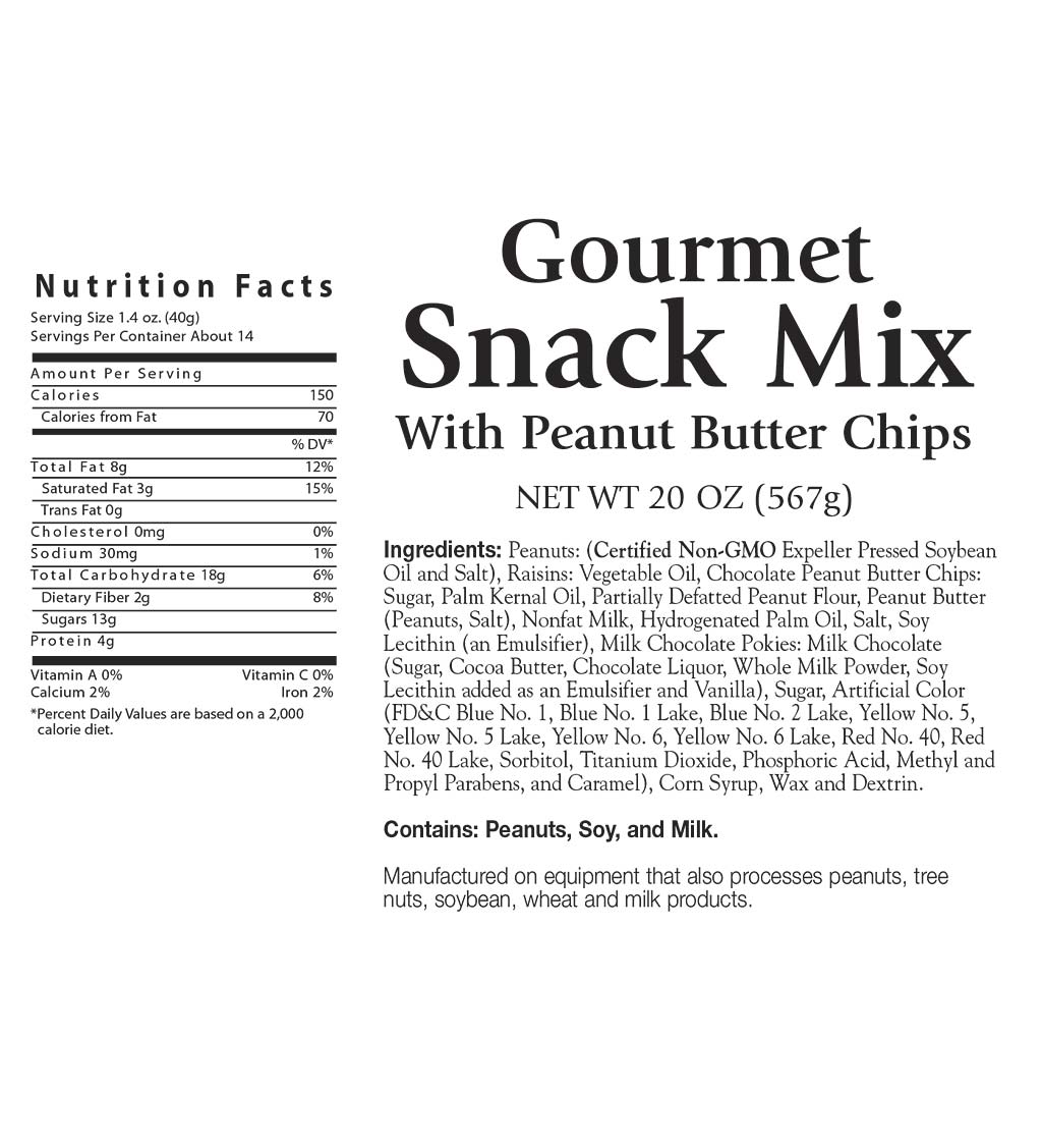 Sweet and Salty Gourmet Snack Mix