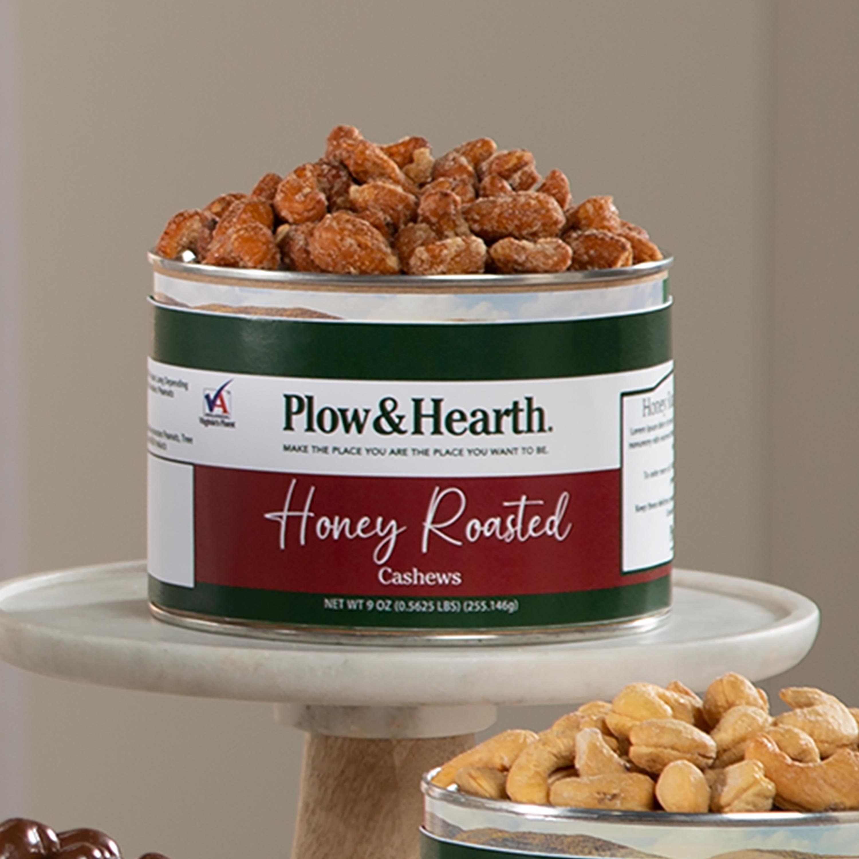 Cashew Tower Gift Set: Salted, Honey Toasted And Chocolate Covered Cashews