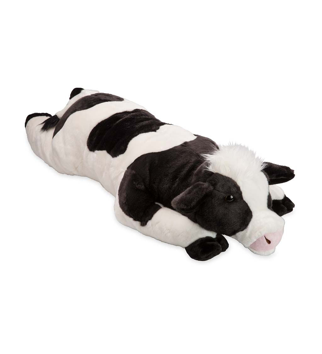 Cow Plush Cuddle Animal Body Pillow