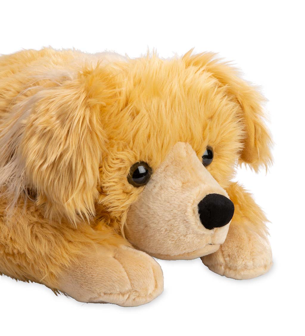 Golden Retriever Plush Cuddle Animal Body Pillow - Golden Retriever