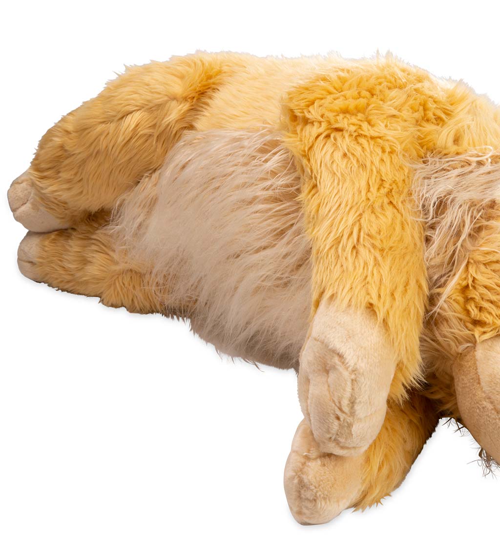 Golden Retriever Plush Cuddle Animal Body Pillow - Golden Retriever