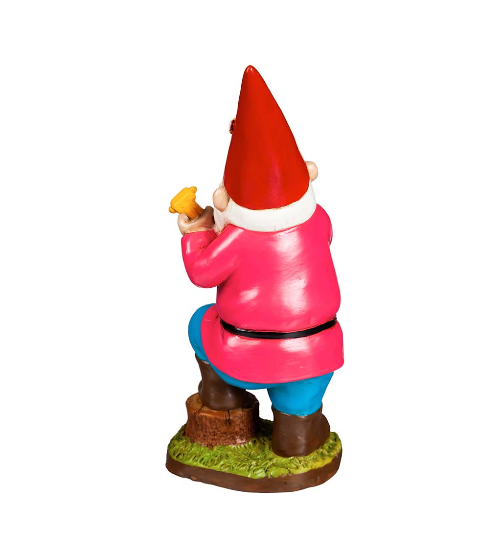 Garden Gnome Musical Trio Statues, Set of 3