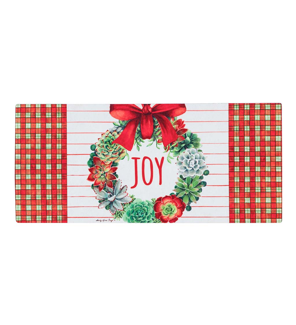 Holiday Succulents Sassafras Switch Mat