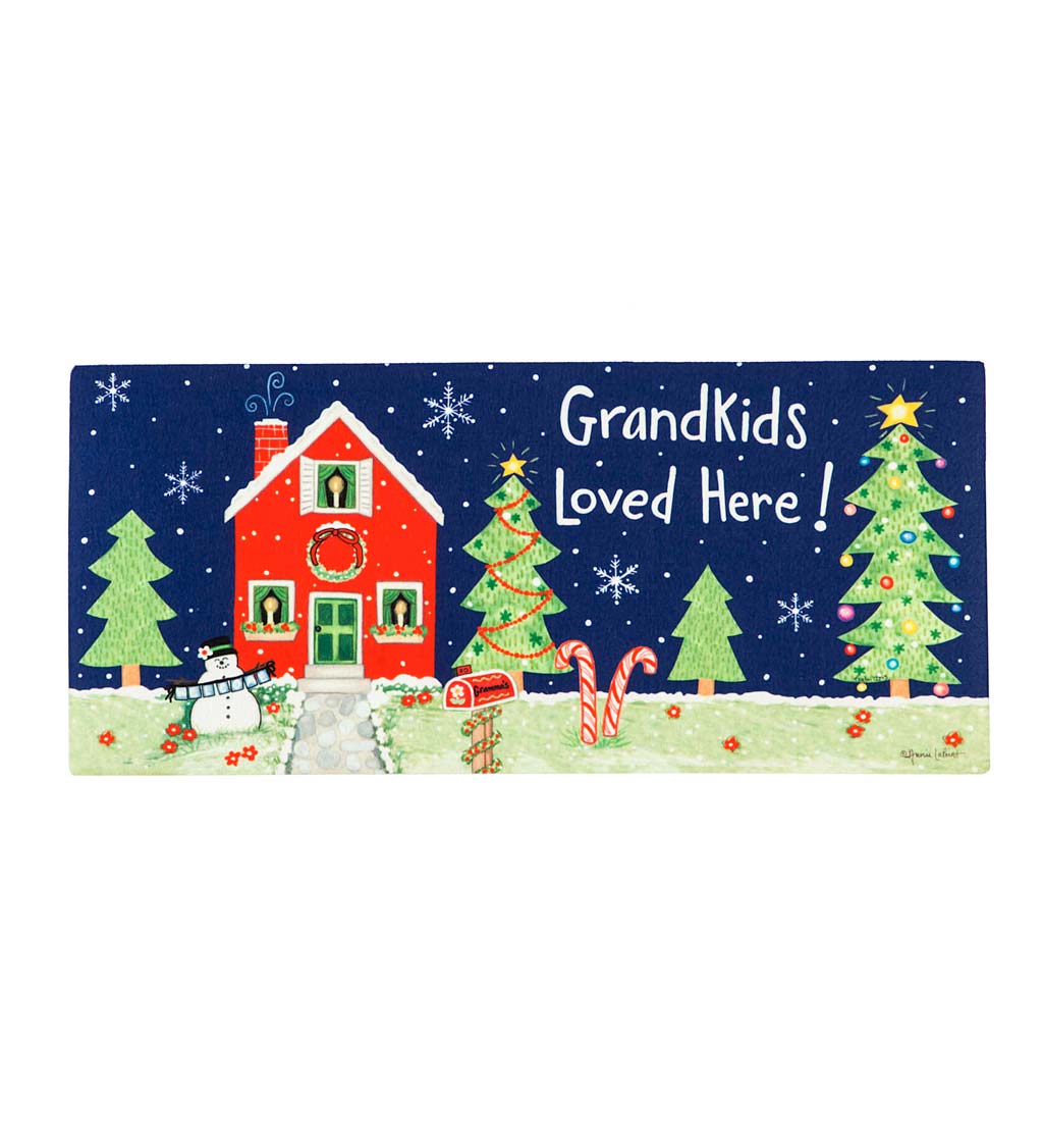 Grandkids Loved Here Sassafras Switch Mat