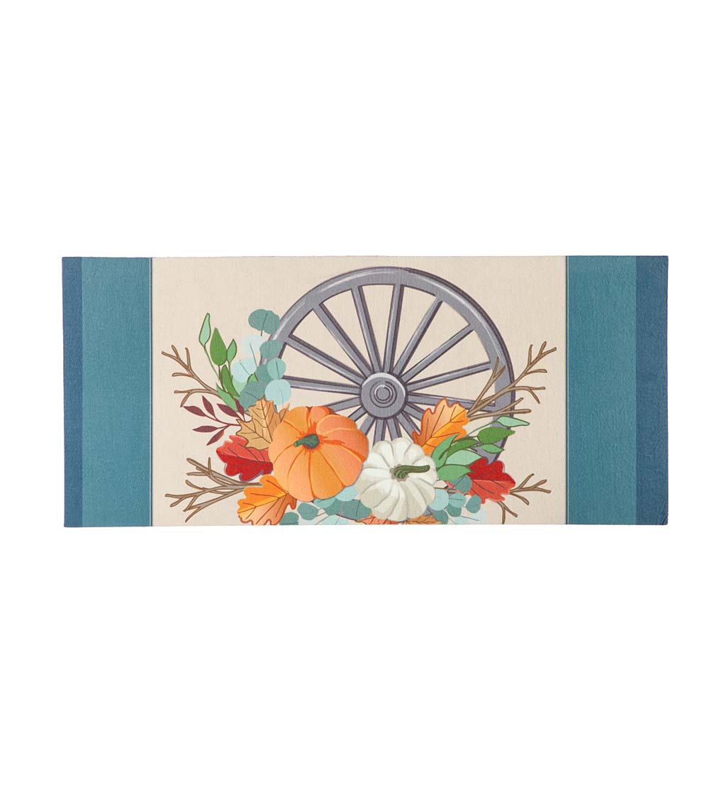 Welcome Wagon Wheel Sassafras Switch Mat