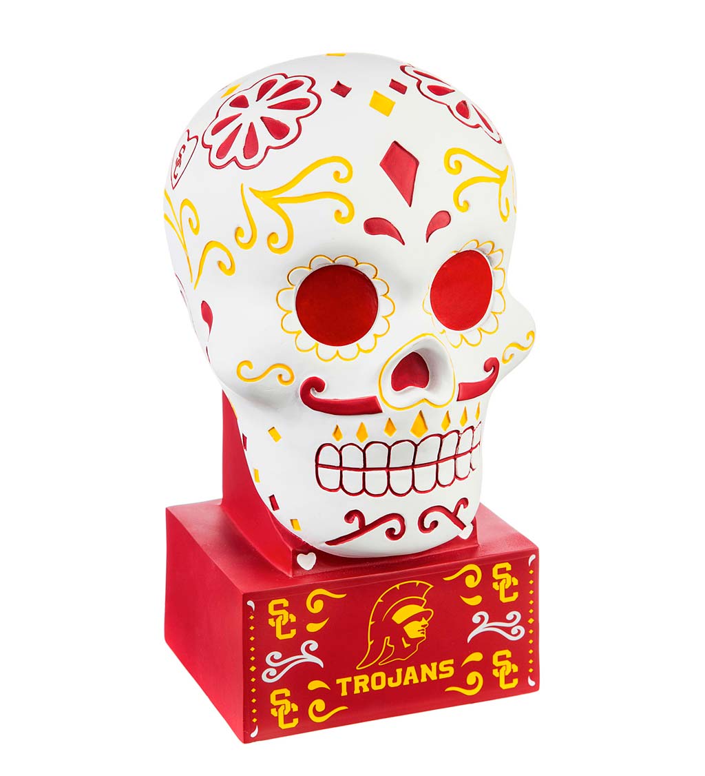 University of Southern California Sugar Skull Statue