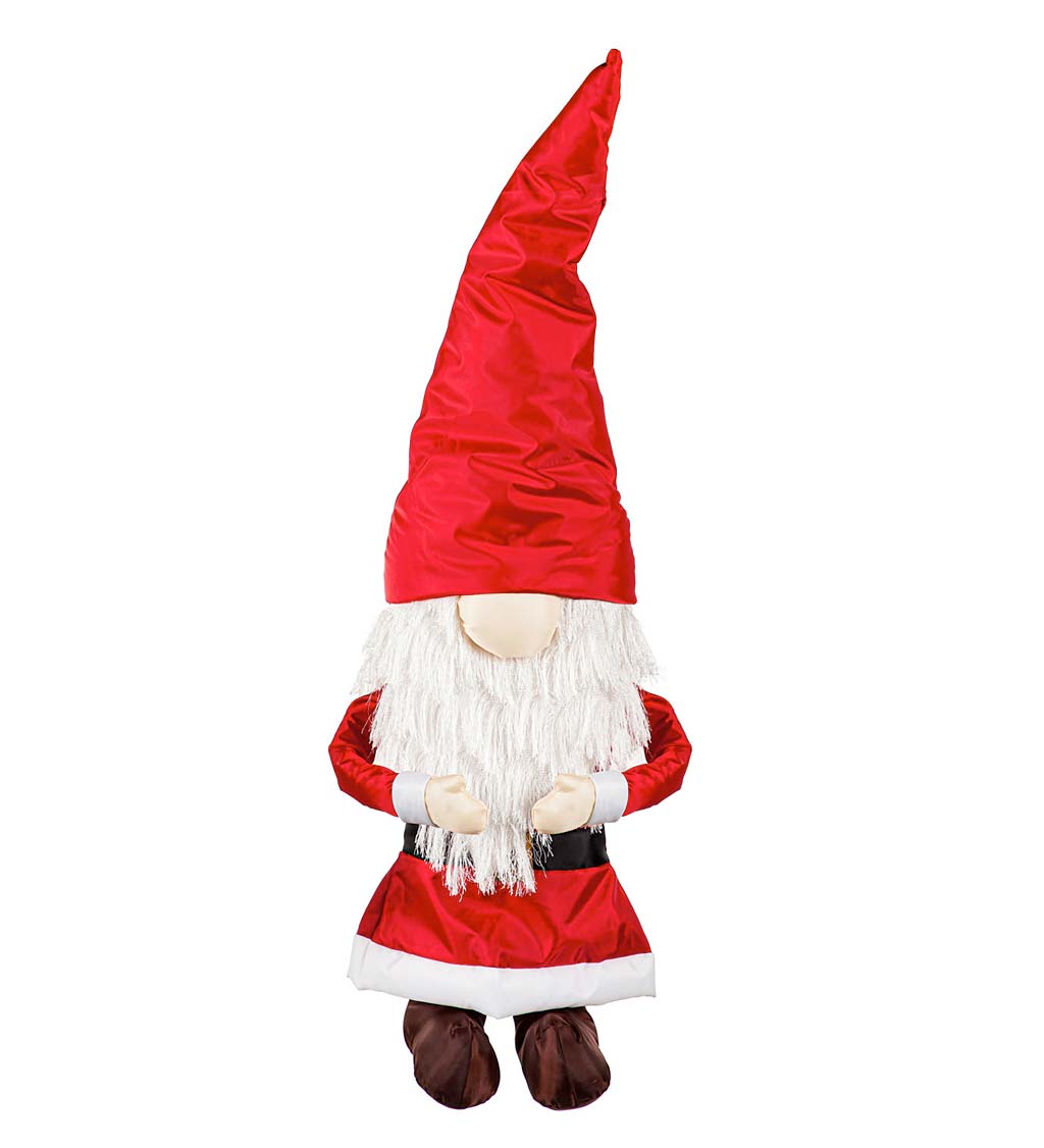 Santa Claus Gnome Post Hugger