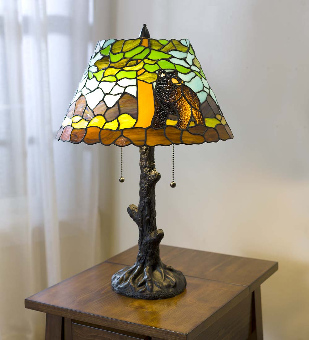 Calhoun Tiffany Glass Table Lamp