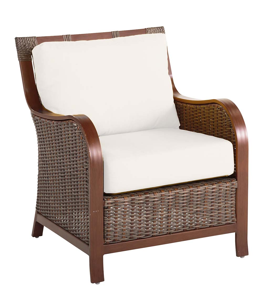 Urbanna Premium Wicker Chair with Luxury Cushions
