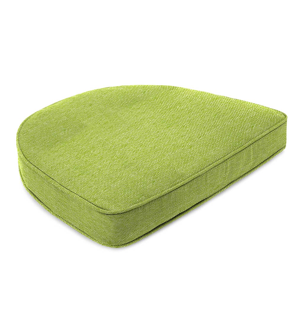 Sunbrella Chair Cushion with Rounded Back, 18" x 17¾" x 3" swatch image