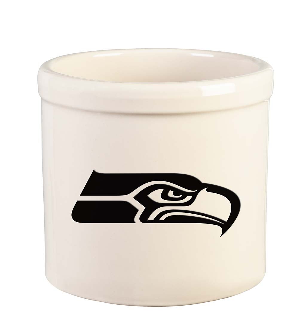 NFL Team Logo Stoneware Crock swatch image
