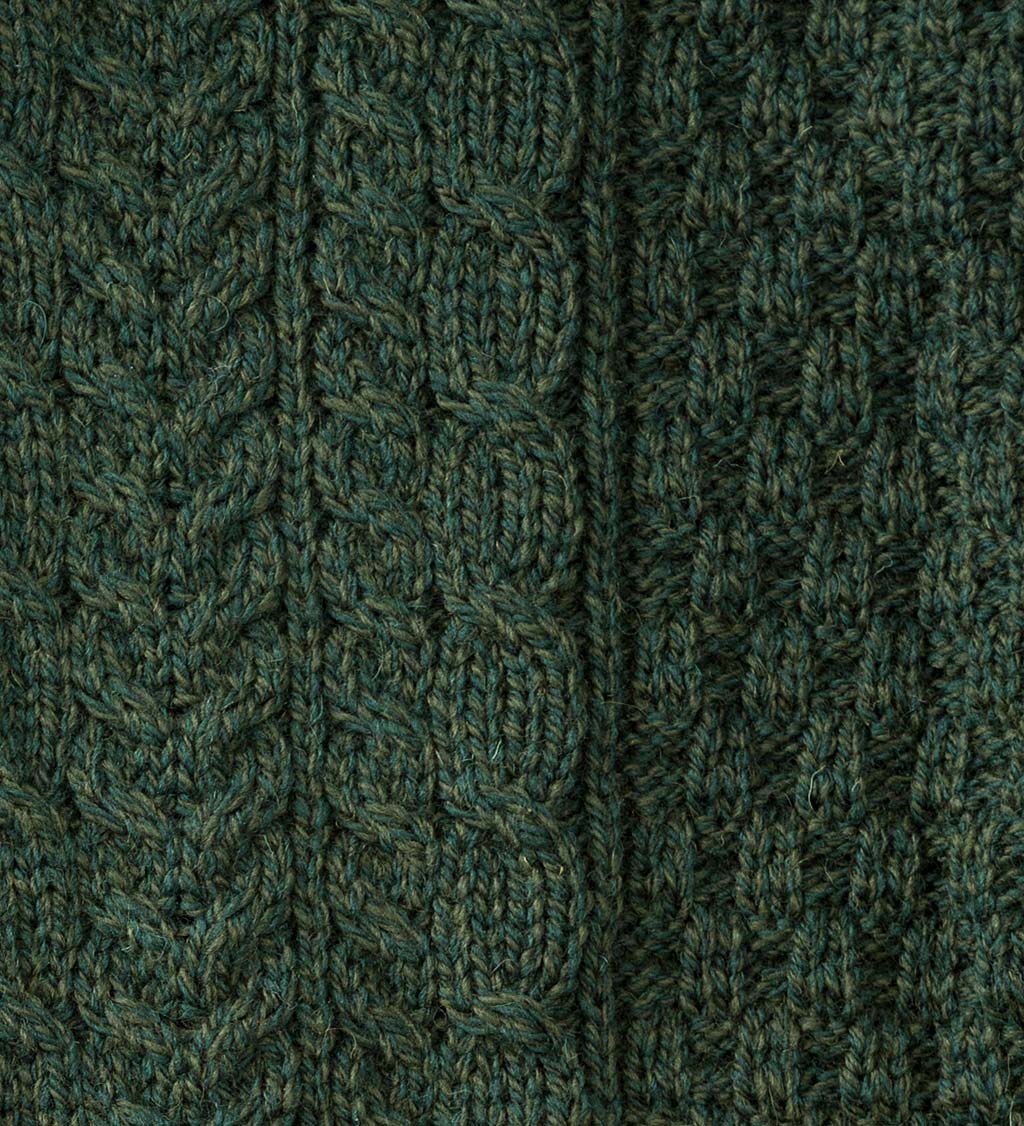 Women's Irish Merino Wool Cardigan Sweater swatch image